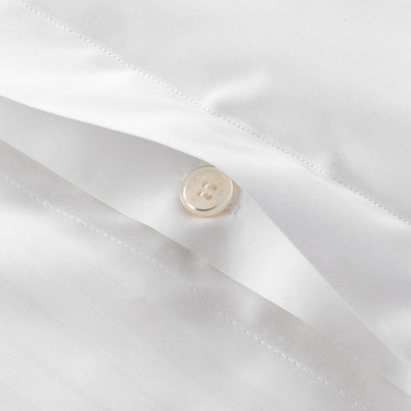 Ralph Lauren QUEEN Tuxedo Pleat Duvet Cover Only (no shams) - Picture 8 of 10